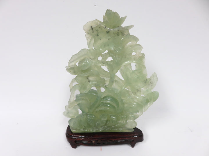Chinese Fish Figurine on Stand