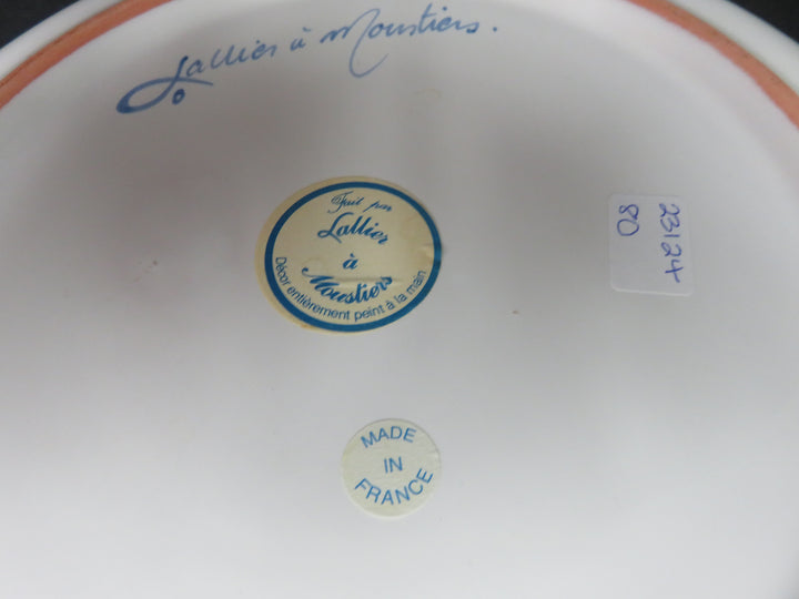 Lallier a Moustiers Serving Bowl