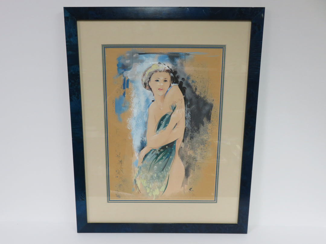 Original Gouache Painting on Paper