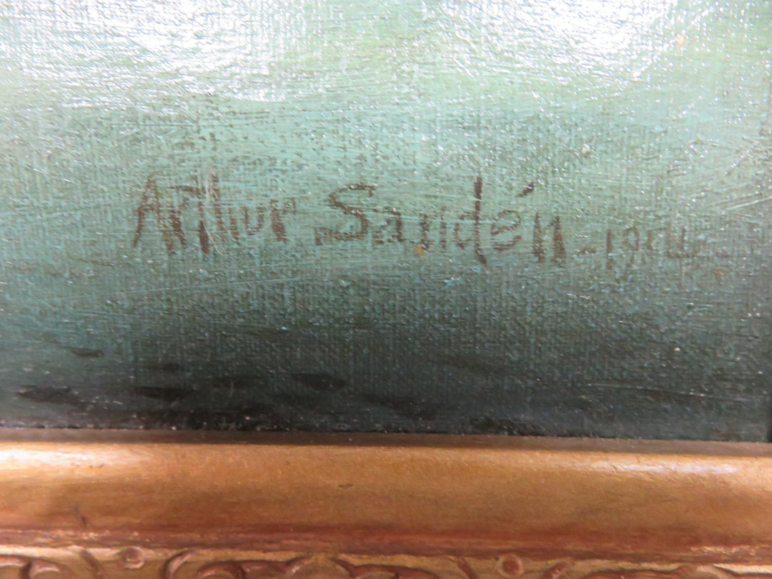 Antique Oil Painting - Original