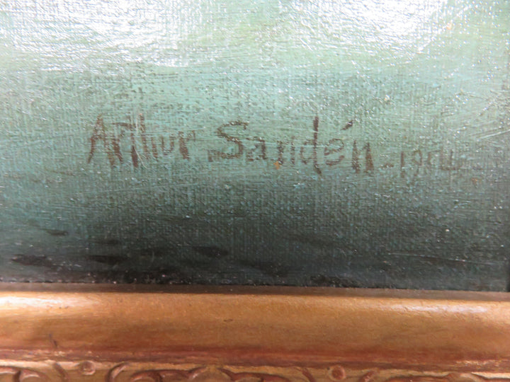 Antique Oil Painting - Original
