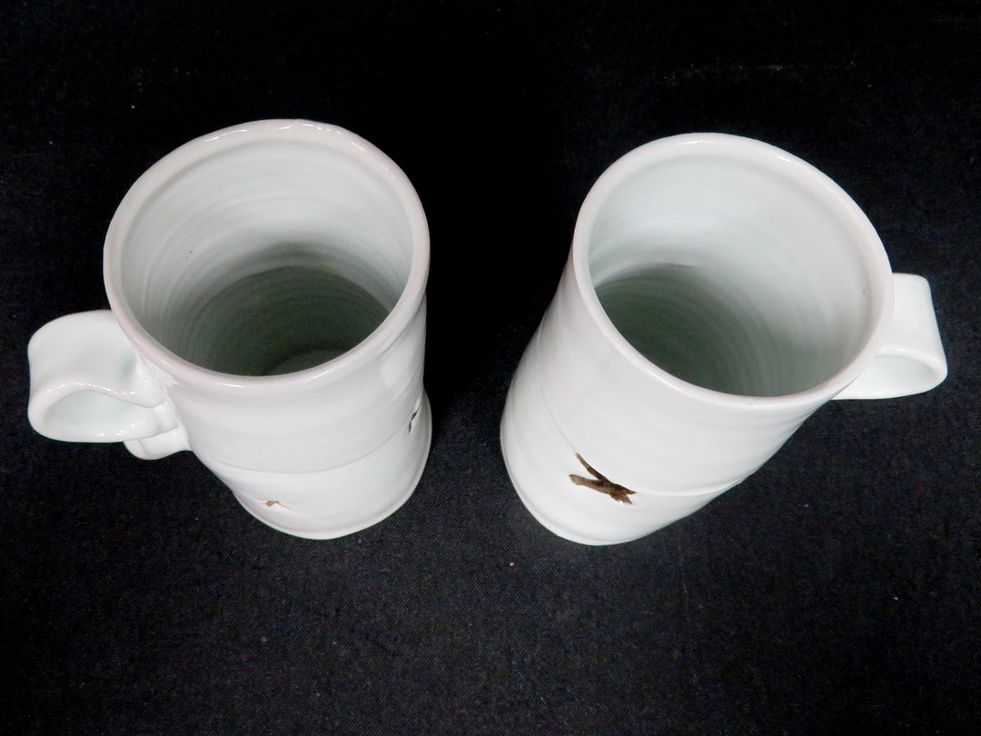 Handmade Pottery Mugs and Bowl