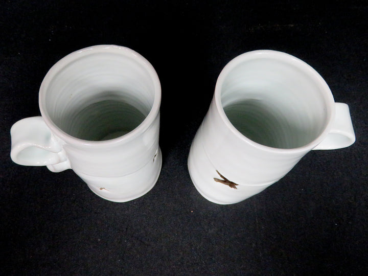 Handmade Pottery Mugs and Bowl