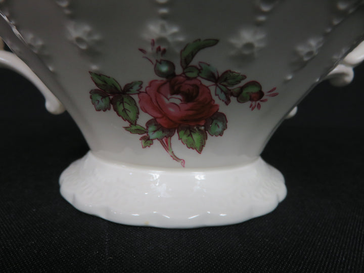 Spode Cream & Lidded Sugar