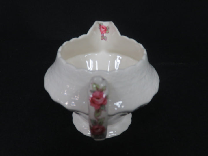 Spode Cream & Lidded Sugar