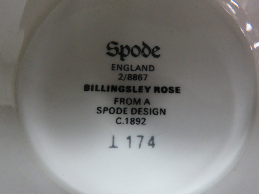 Spode Cream & Lidded Sugar