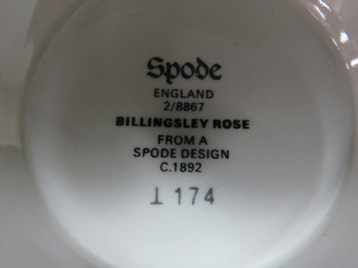 Spode Cream & Lidded Sugar