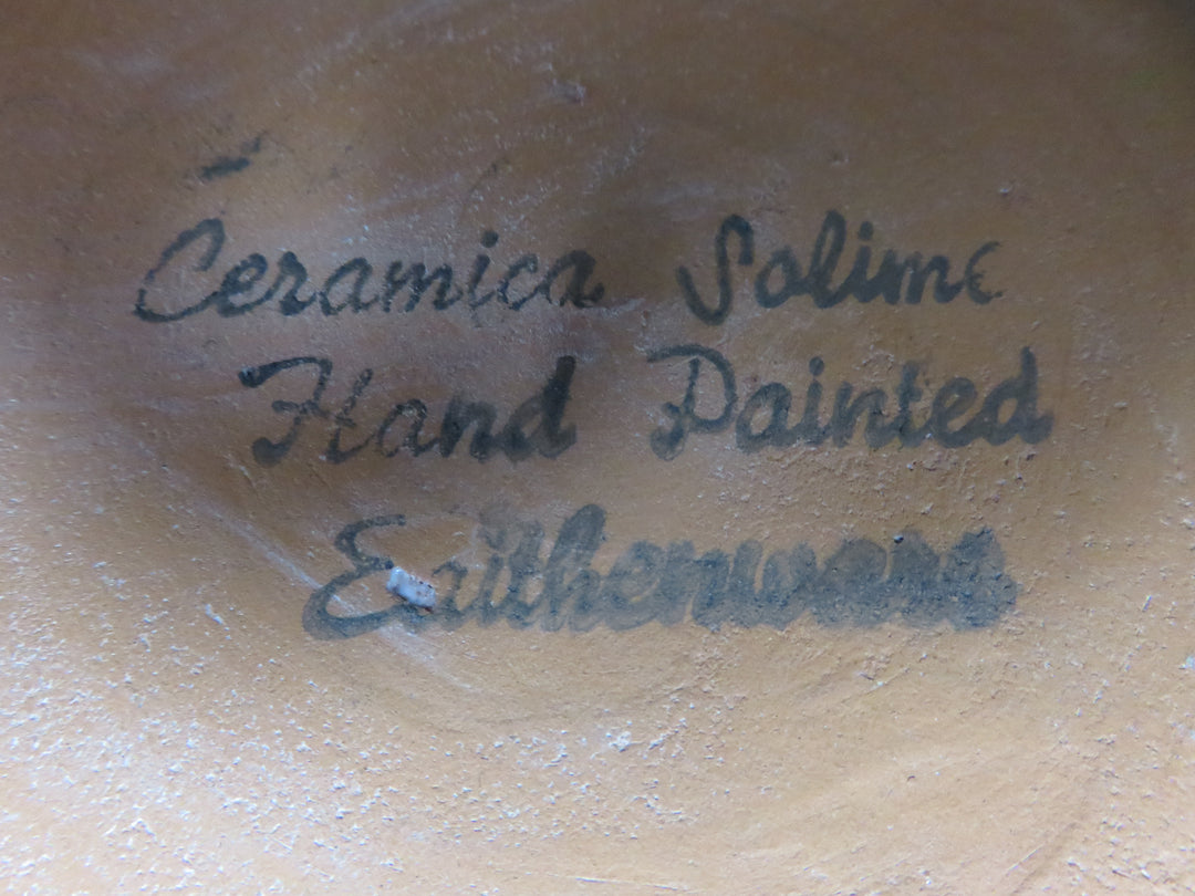 Hand Painted Earthenware Bowl