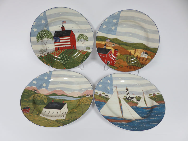 Warren Kimble Appetizer Plates