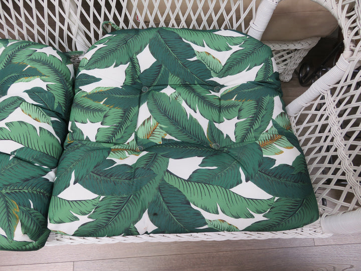 Resin Wicker Porch Love Seat
