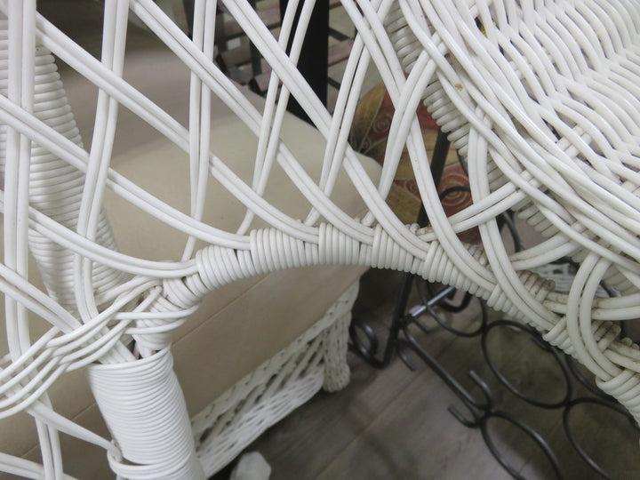 Resin Wicker Porch Love Seat