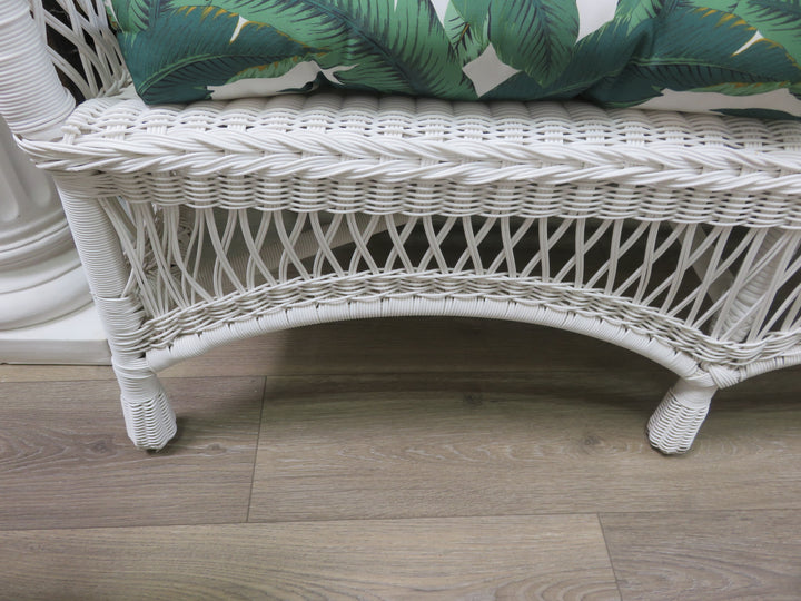 Resin Wicker Porch Love Seat