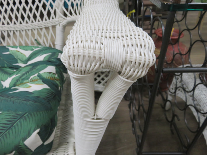 Resin Wicker Porch Love Seat