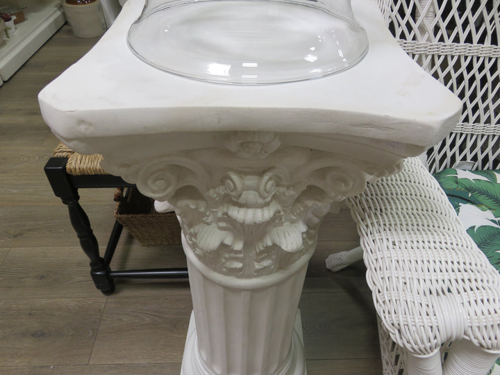 White Greek Inspired Column