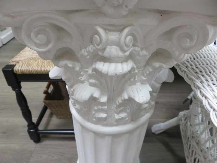 White Greek Inspired Column