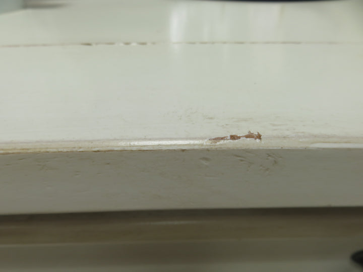 Cream Five-Drawer Dresser