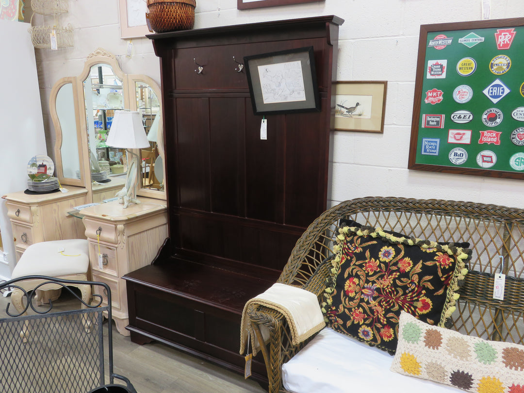 Hall Tree with Bench