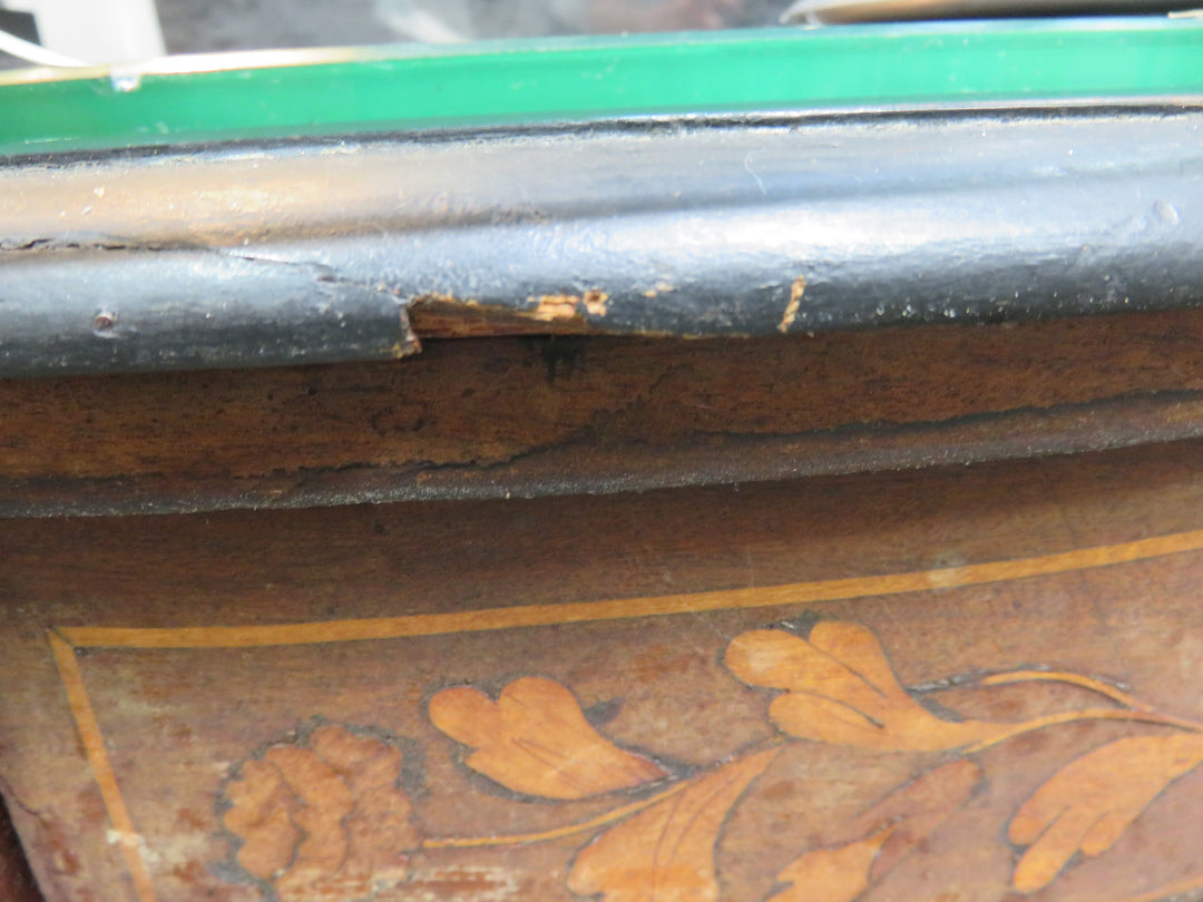 Antique Demilune Occasional Table
