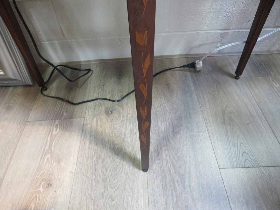 Antique Demilune Occasional Table