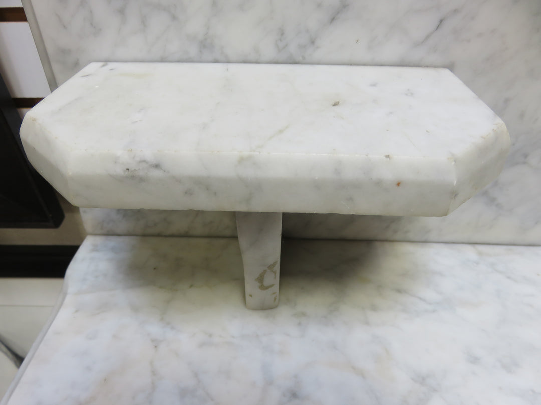 Antique Marble Topped Stand