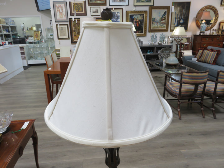 Antiqued Metal Floor Lamp