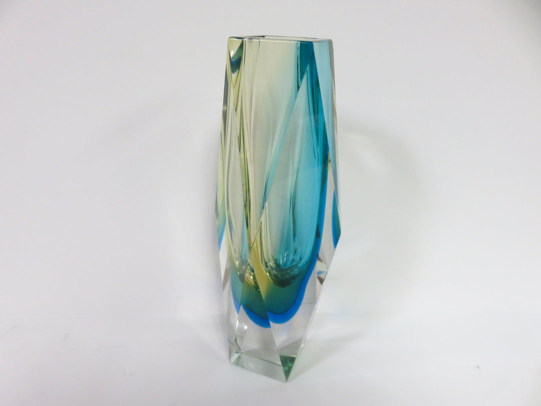 Murano Faceted Vase