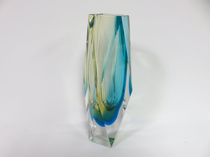 Murano Faceted Vase