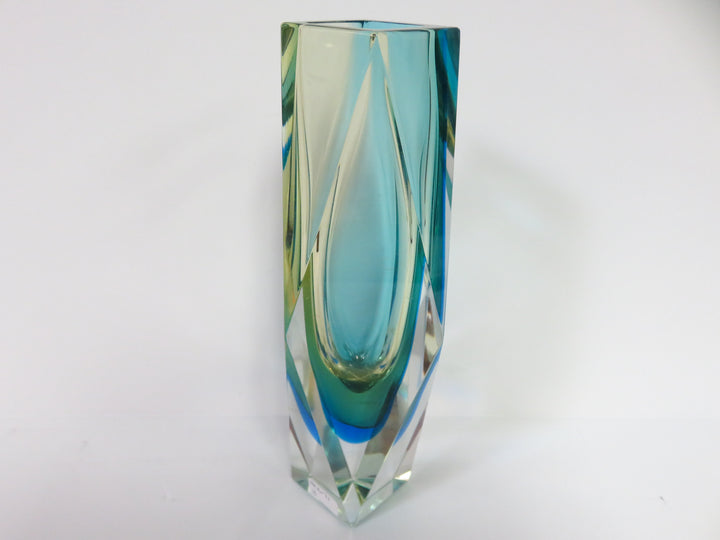 Murano Faceted Vase