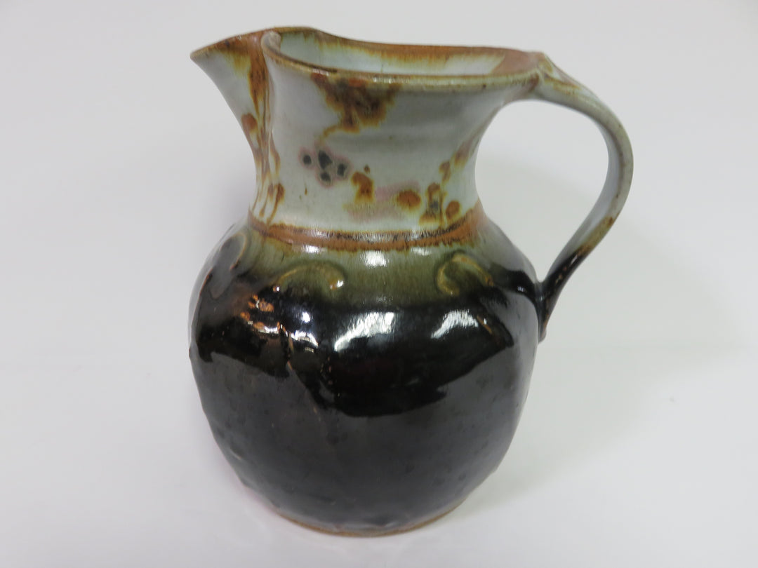 Glossy Black Pitcher