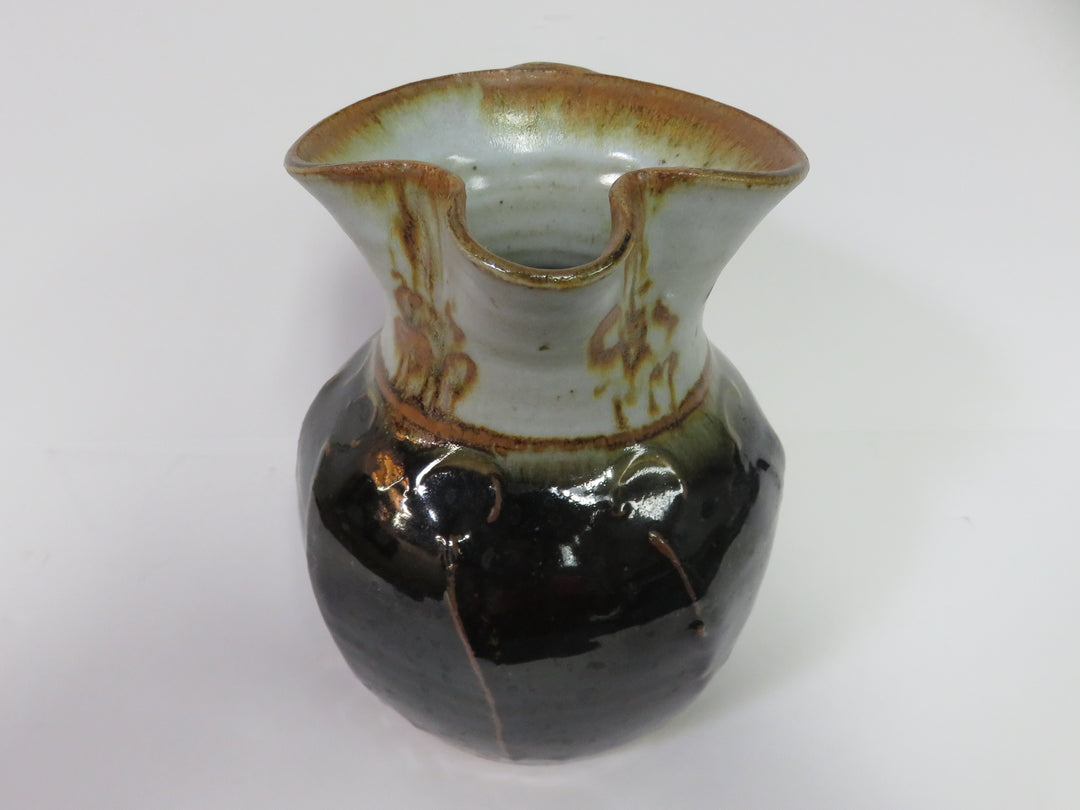 Glossy Black Pitcher