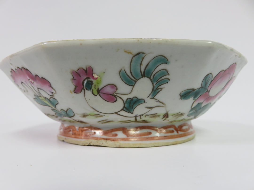 Chinese Nyonya Porcelain Bowls