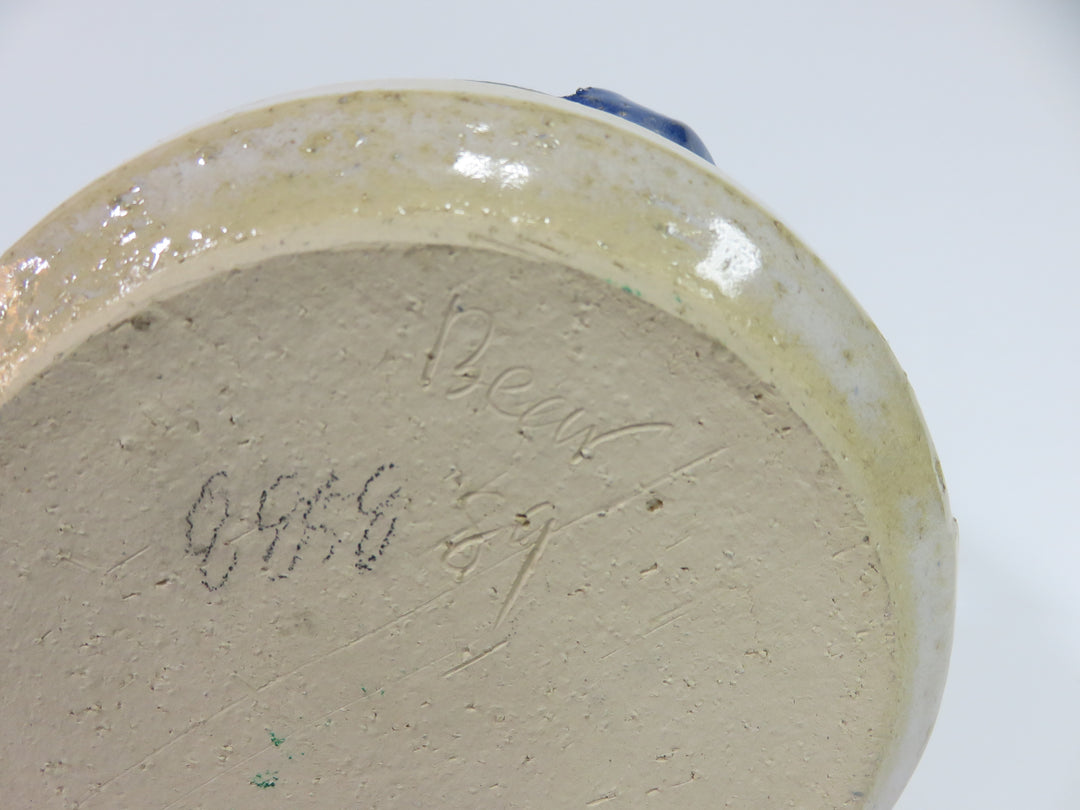 Two-Tone Pottery Basket
