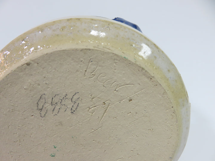 Two-Tone Pottery Basket