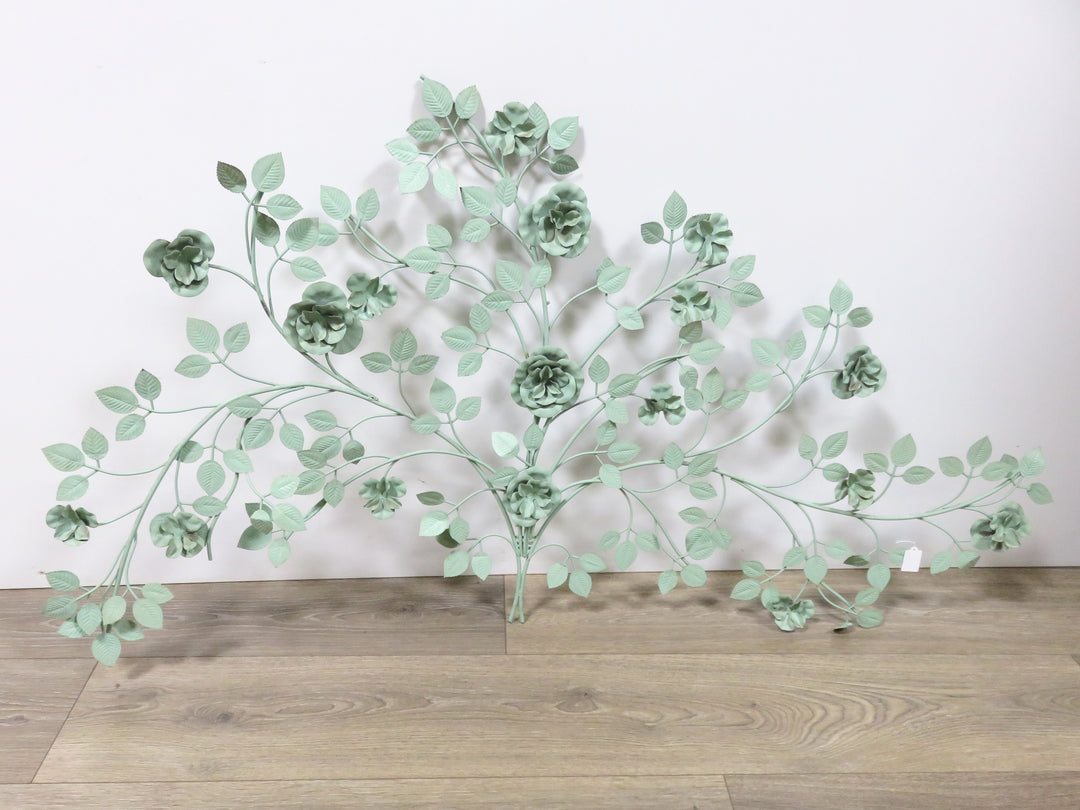 MCM Metal Floral Branch Wall Art