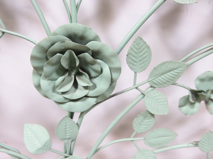 MCM Metal Floral Branch Wall Art