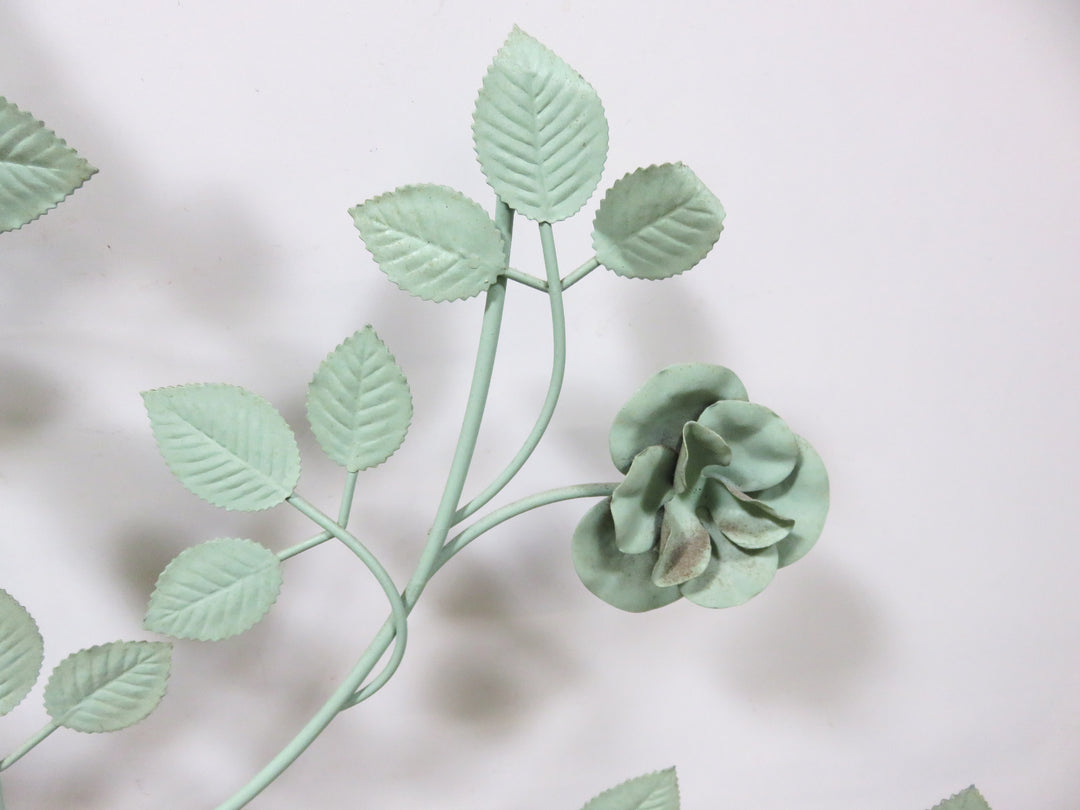 MCM Metal Floral Branch Wall Art