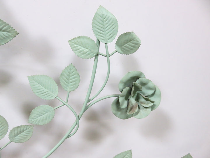 MCM Metal Floral Branch Wall Art