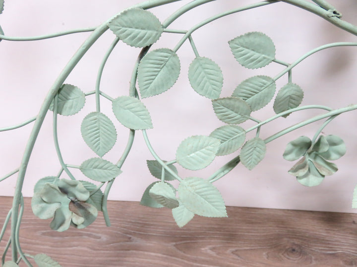 MCM Metal Floral Branch Wall Art