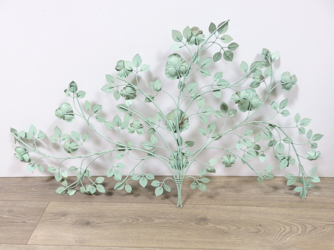 MCM Metal Floral Branch Wall Art
