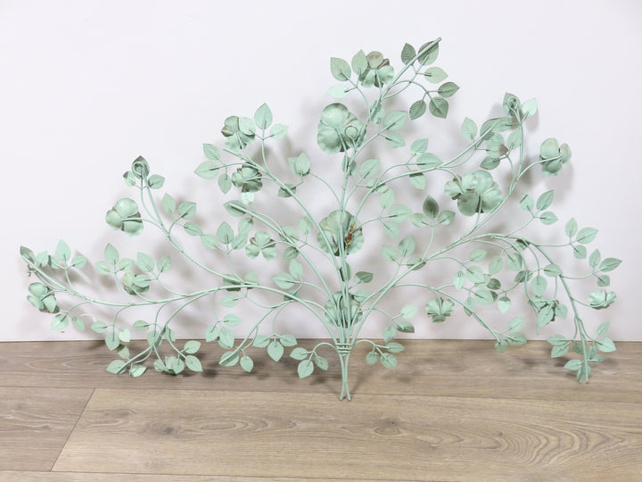 MCM Metal Floral Branch Wall Art