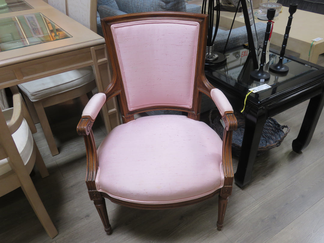 Pink Heritage Arm Chair