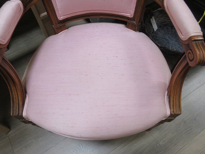 Pink Heritage Arm Chair