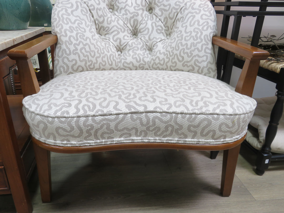 Mid-Century Upholstered Arm Chair