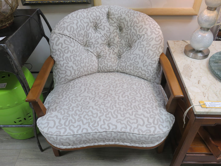 Mid-Century Upholstered Arm Chair