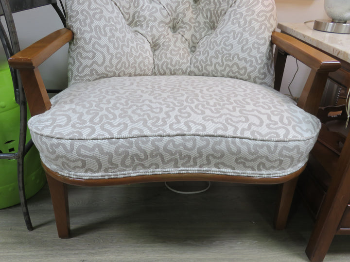 Mid-Century Upholstered Arm Chair