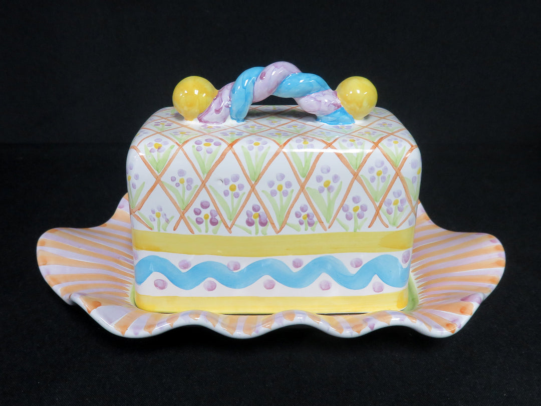 MacKenzie-Childs Butter Dish