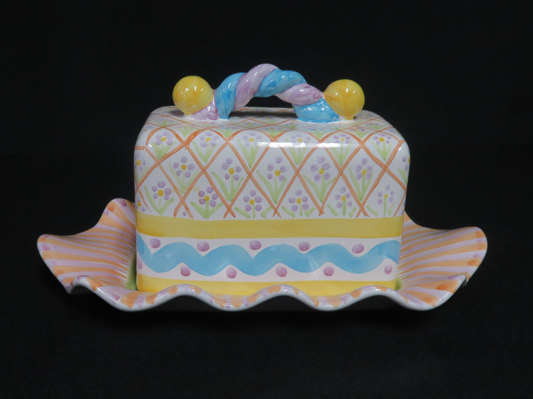 MacKenzie-Childs Butter Dish