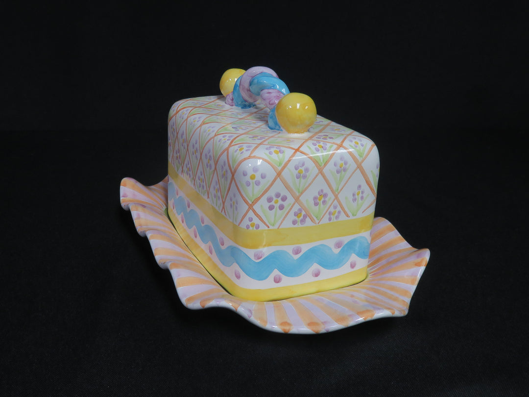 MacKenzie-Childs Butter Dish
