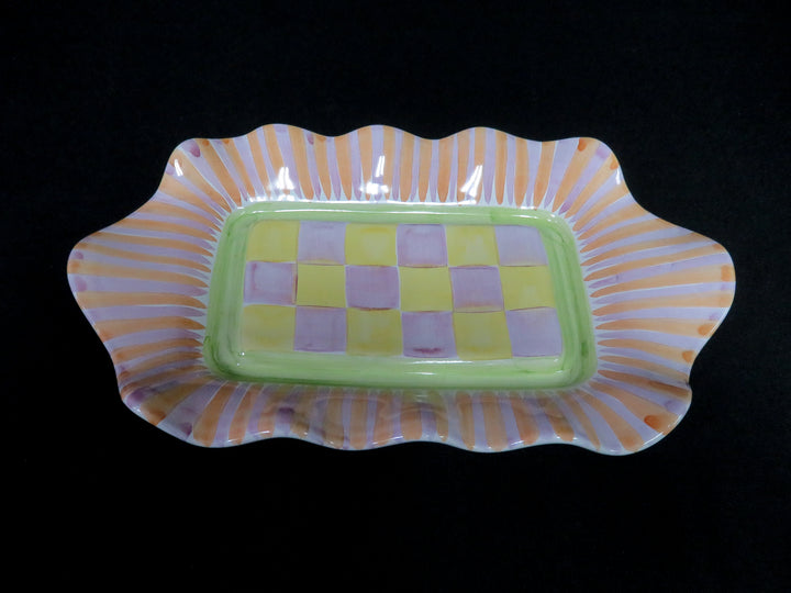 MacKenzie-Childs Butter Dish