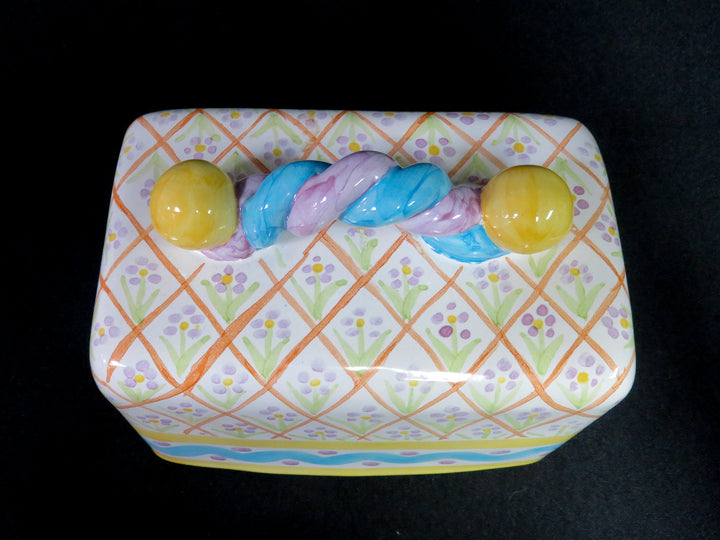 MacKenzie-Childs Butter Dish
